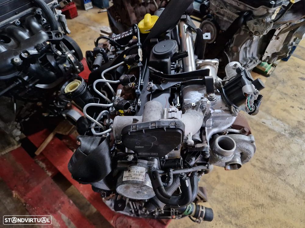 Motor usado K9KG832 RENAULT MEGANE III 3 1.5 DCI 105CV SCENIC K9K832 K9K - 5