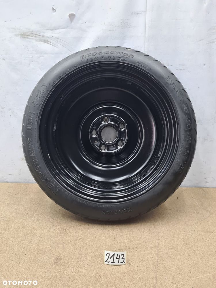 Toyota Auris  Corolla koło dojazdowe 17 cali 5x114,3 4Tx17FH 125/70 ET39 - 2