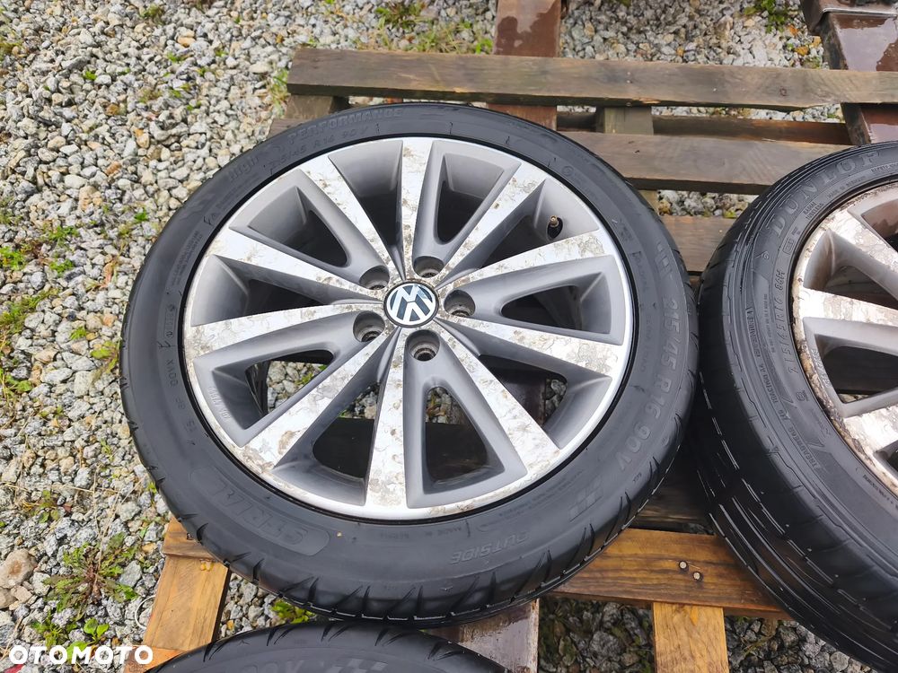 ALUFELGI KOŁA FELGI 16 5x100 ET46 VOLKSWAGEN POLO 6R 6C - 4