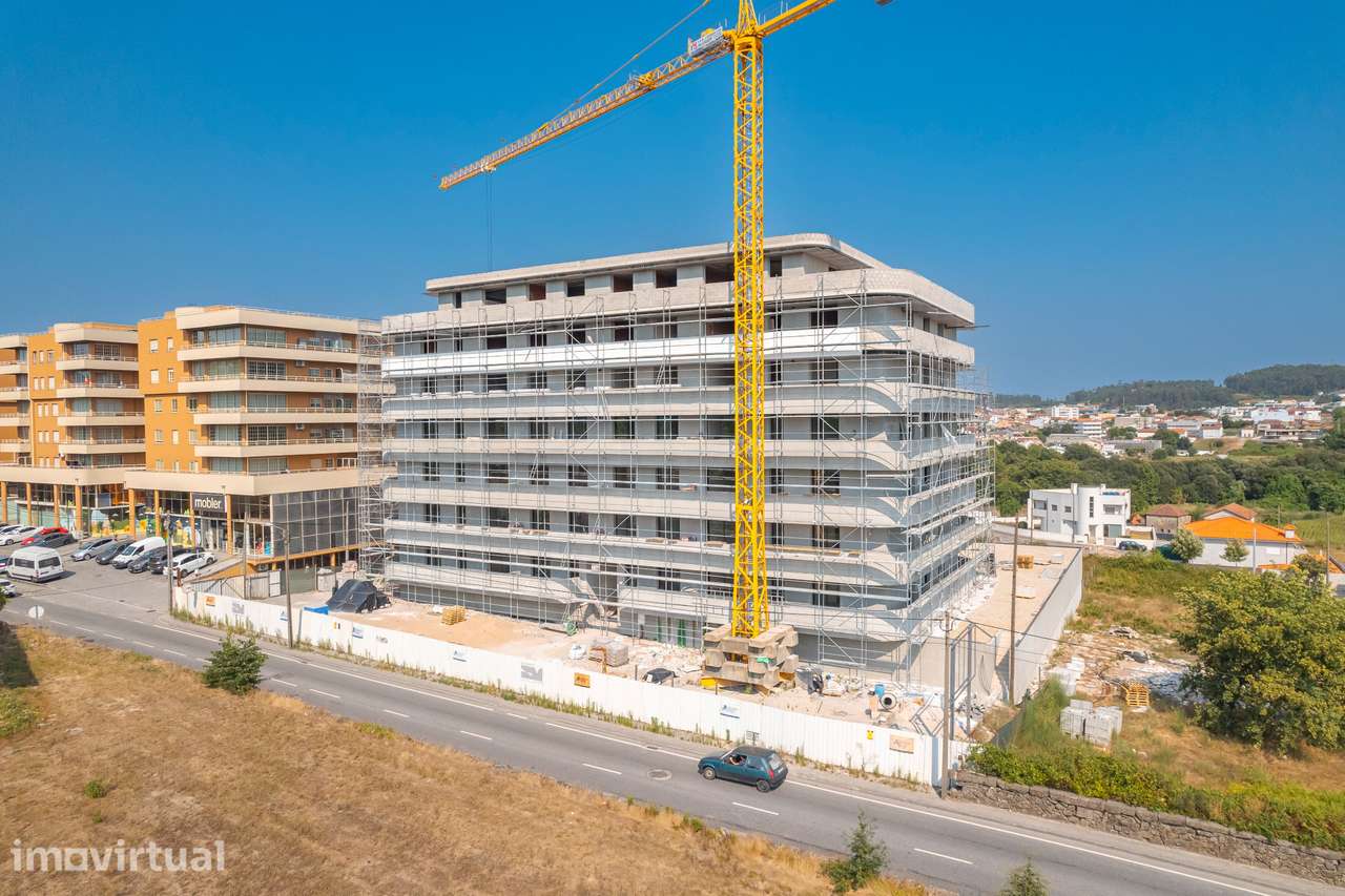 Moderno T3 com 3 casas de banho em Paços de Ferreira - Grande imagem: 2/6