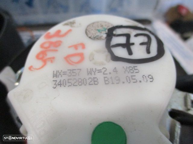 Kit Airbags 8200961047  8200677492  8201043701  610796000  34052802B 34052802B RENAULT CLIO 3 2010 1.5DCI 68CV 3P BRANCO SEM TABLIER - 16