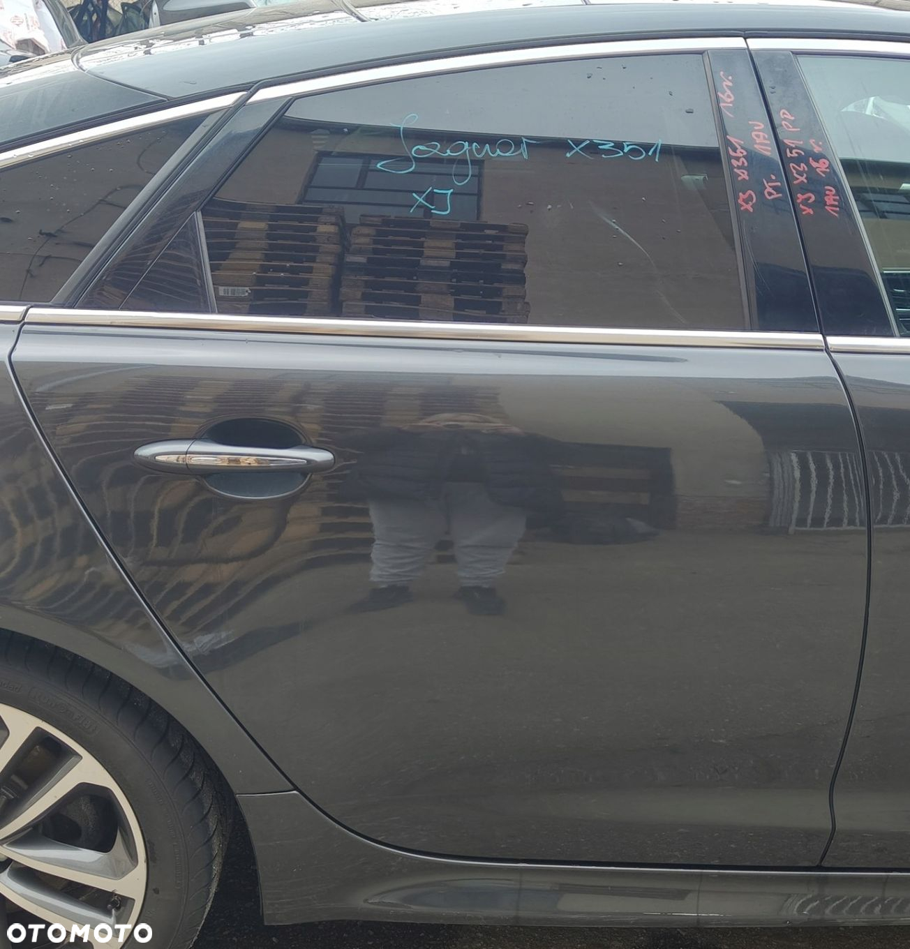 JAGUAR XJ X351 16R DRZWI PRAWY TYŁ KOL 1AU - 2