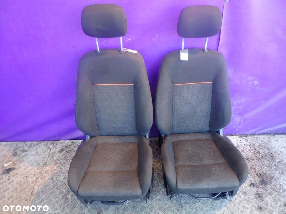 FORD S-MAX I MK1 FOTELE KOMPLET PRZÓD GRZANE PRAWY PRASAŻERA LEWY KIEROWCY - 1