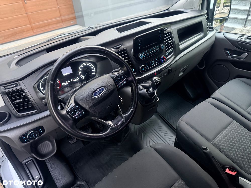 Ford Transit Custom BRYG. 6 OSÓB - L2H1 - SALON POLSKA - Bezwypadkowy - FAKTURA VAT 23% - Najmocniejsza Wersja 170km - PEŁNA HISTORIA SERWISOWA - ORYGINALNY PRZEBIEG - 8