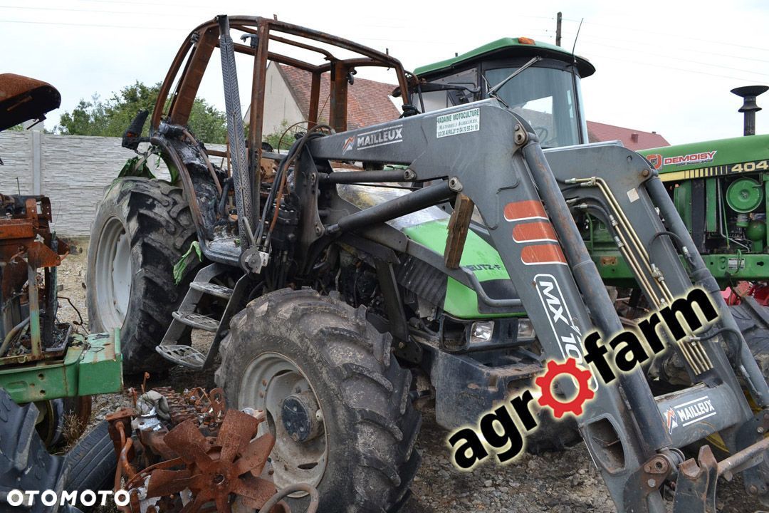Deutz części Agrotron 80 85 90 100 105 4.90 106 silnik most skrzynia zwolnica piasta zębatka koło oś - 1
