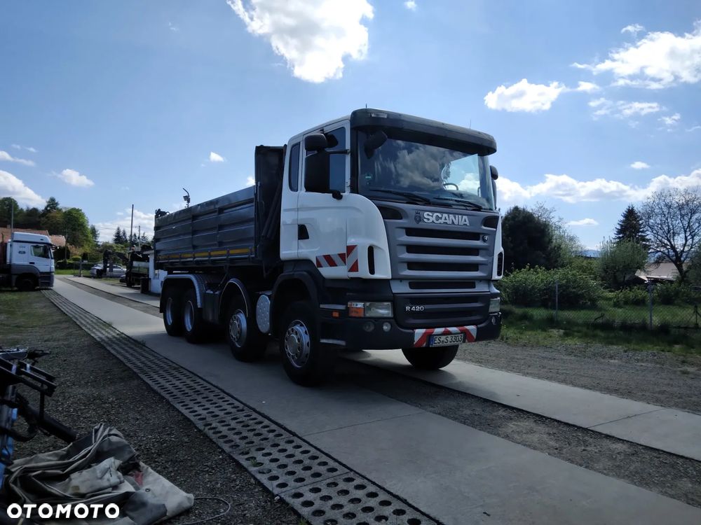 Scania R420 wywrotka 8x4 faktura vat manual - 30