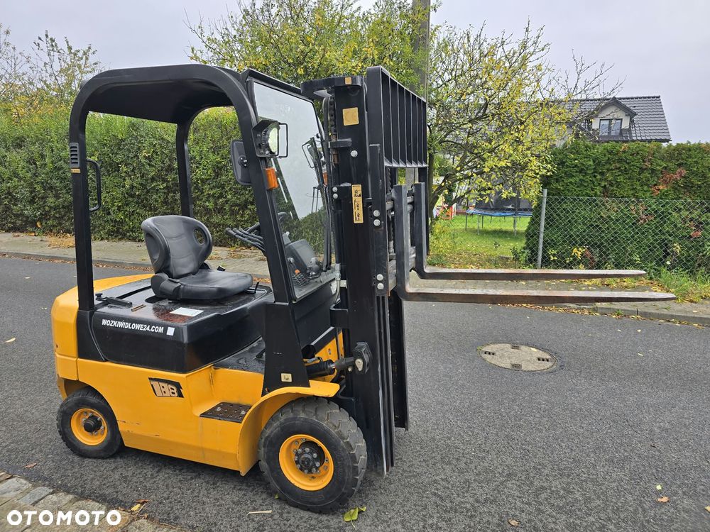 Mitsubishi wózek widłowy diesel fd18 triplex automat - 6