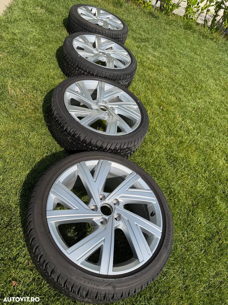 Roti cu jante R18 GOLF GTI model BERGAMO cu cauciucuri iarna - 6