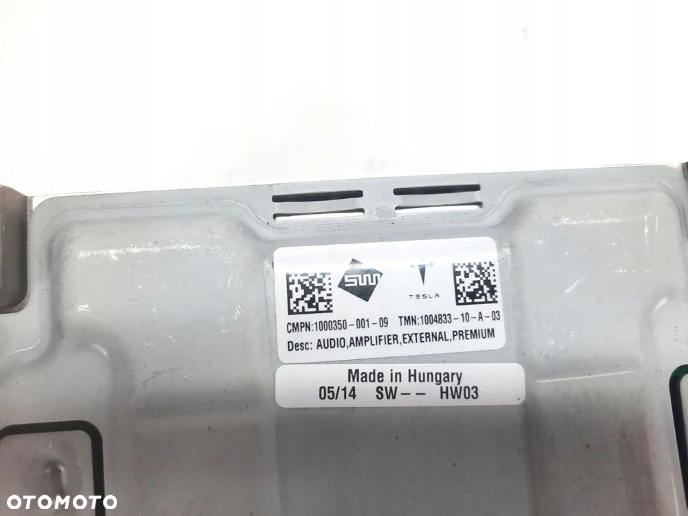 WZMACNIACZ DZWIĘKU AMPLITUNER TESLA MODEL S 12-16 - 4
