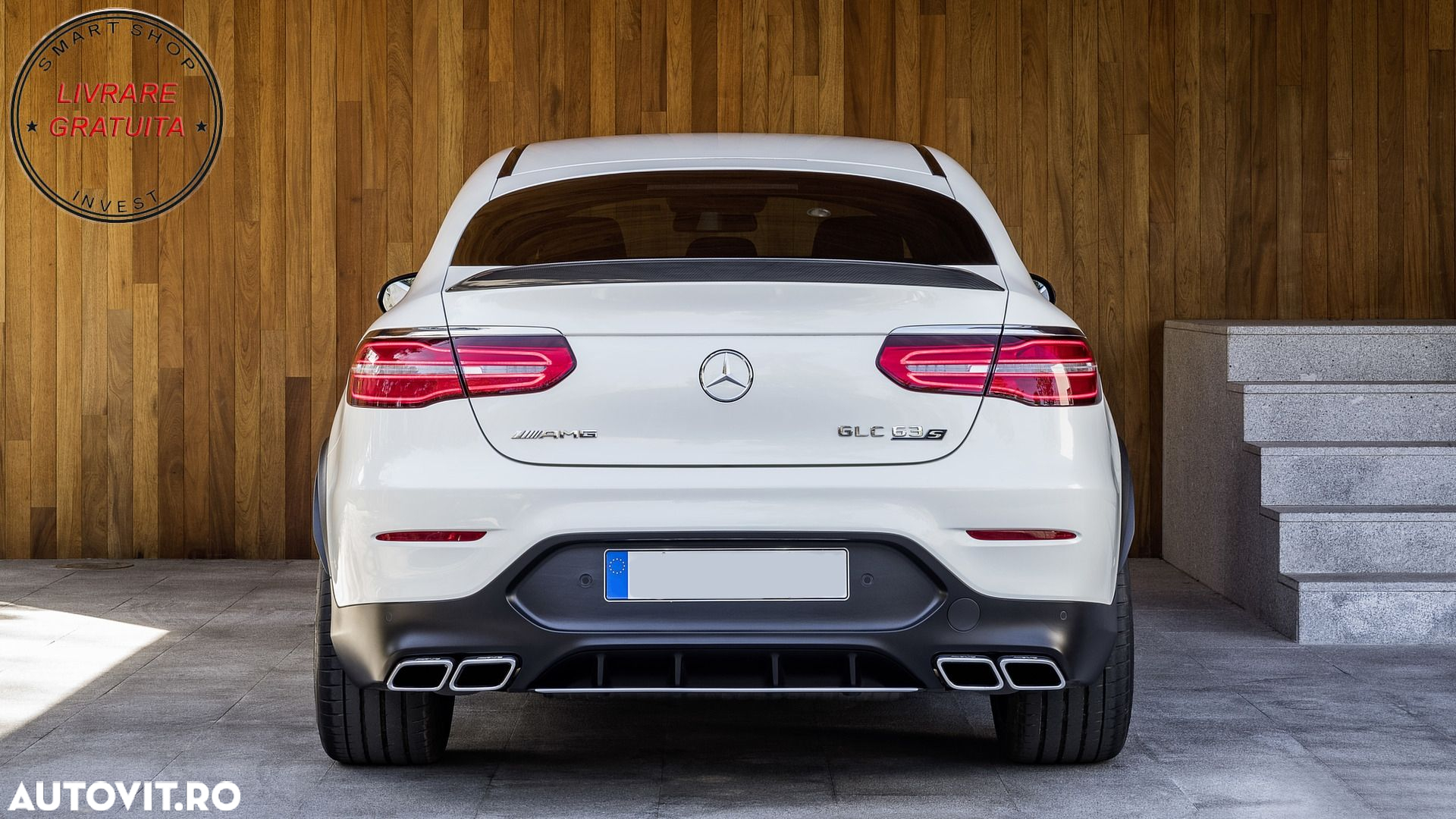 Difuzor Bara Spate Mercedes GLC Coupe C253 Sport Line (2015-2019) GLC63 Design Eva- livrare gratuita - 20