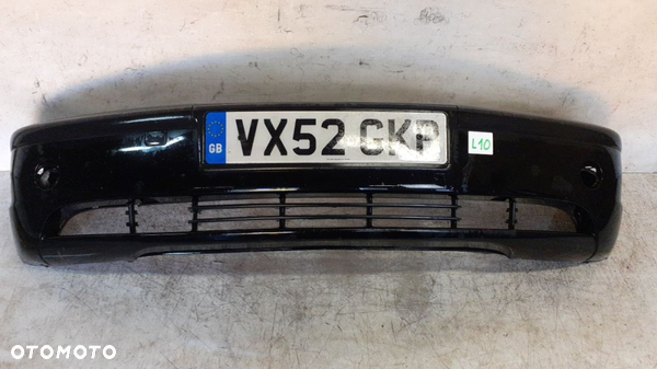 / ZDERZAK PRZÓD PRZEDNI BMW E46 SERIA 3 LIFT FL SEDAN KOMBI TOURING SCHWATZ 2 II CZARNY HALOGENY