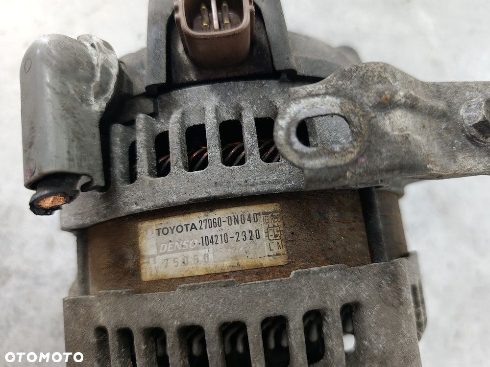 ALTERNATOR TOYOTA YARIS II 27060-0N040  104210-2320  DENSO 1.4 D-4D - 6