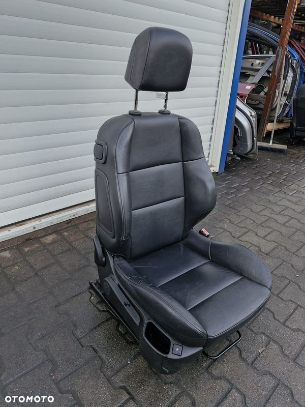peugeot 307 cc cabrio fotel prawy przód pasażera podgrzewany skóra eu - 6