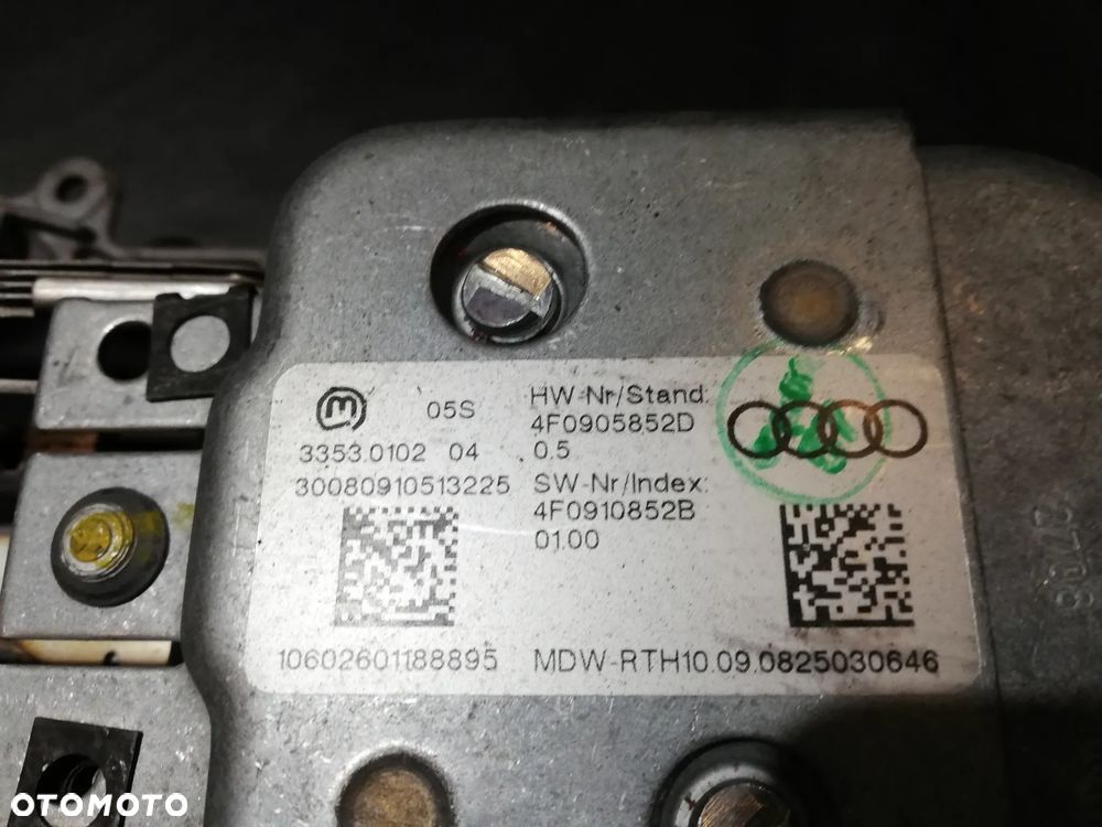 KOLUMNA KIEROWNICZA AUDI Q7 4L 4F0905852D - 3