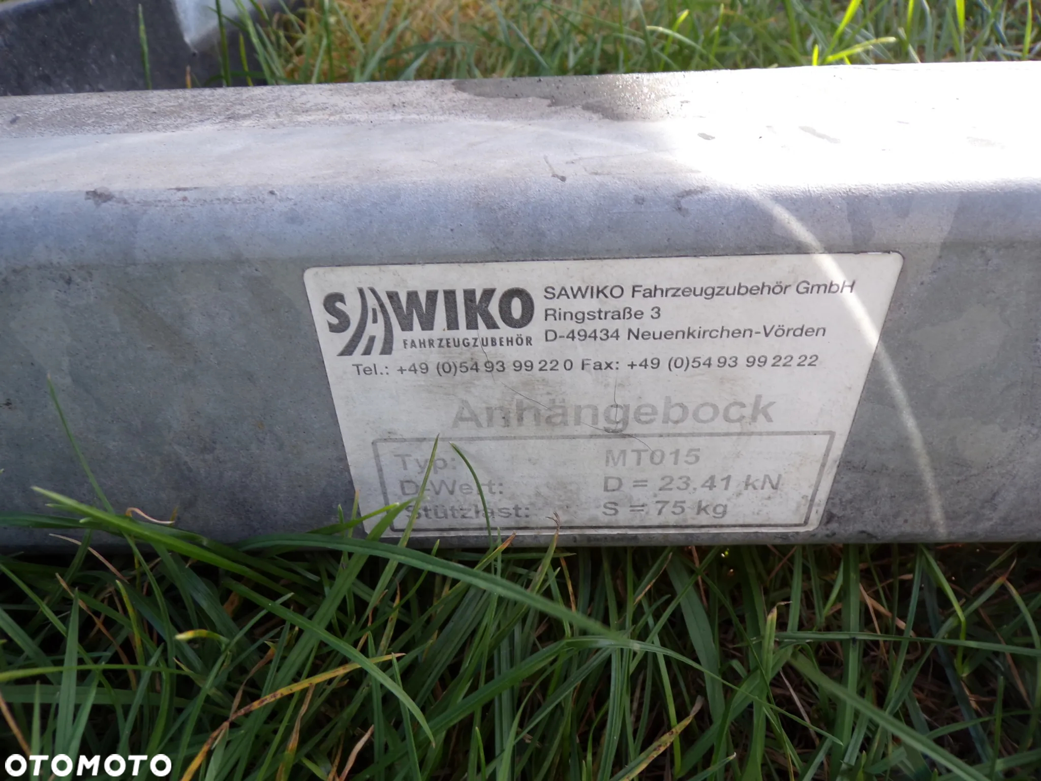Przedłużenie ramy Iveco Daily 65C 70C hak holowniczy Hymer Sawiko - 4
