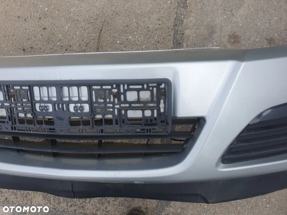 OPEL ASTRA III H ZDERZAK PRZEDNI PRZÓD HALOGENY SREBRNY KOMPLETNY - 6