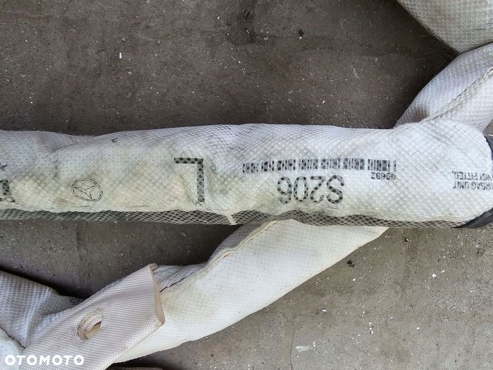 kurtyna airbag mercedes c-klasa 206 w206 kombi lewa a2068603402 - 3