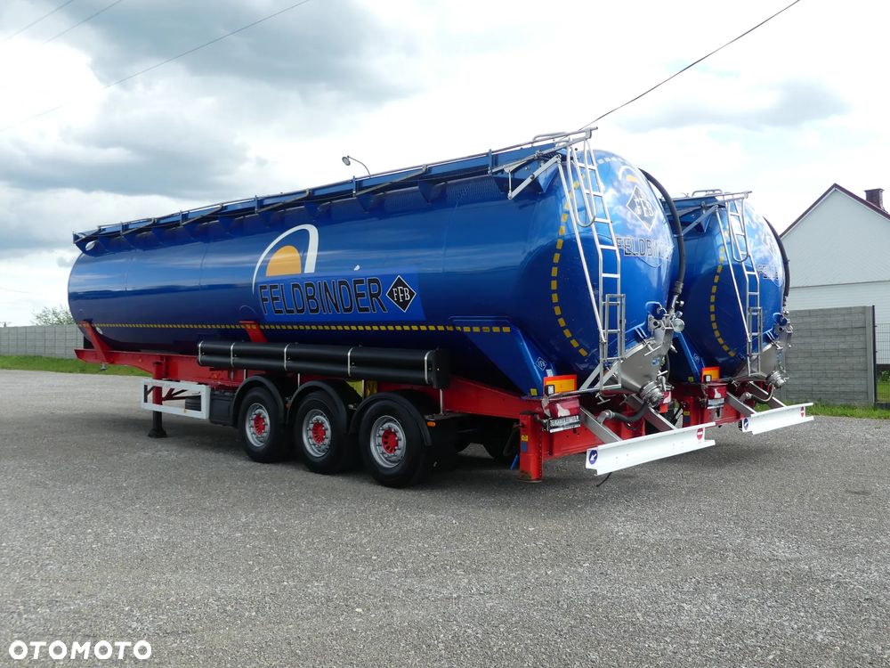 Feldbinder SILOS 60000 / KIPROWANA / OŚ PODNOSZONA / - 6