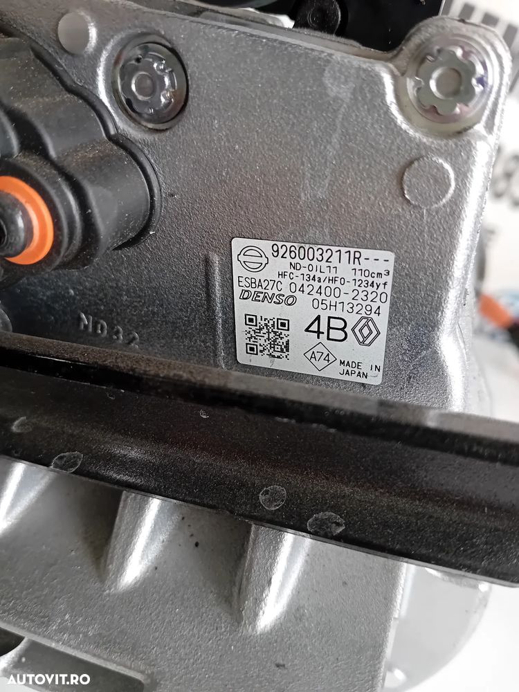 Compresor Clima AC Renault Arkana Captur Clio Dacia Jogger Duster 1.6 E-Tech Hibrid Motor H4M C 632 - 8