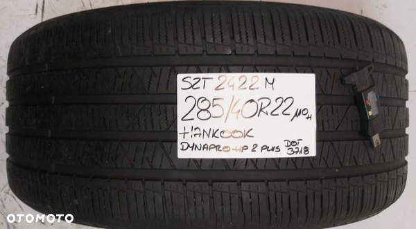 Szt2422M Sztuka 285/40R22 110H Hankook Dnapro HP2 Plus dot.3718