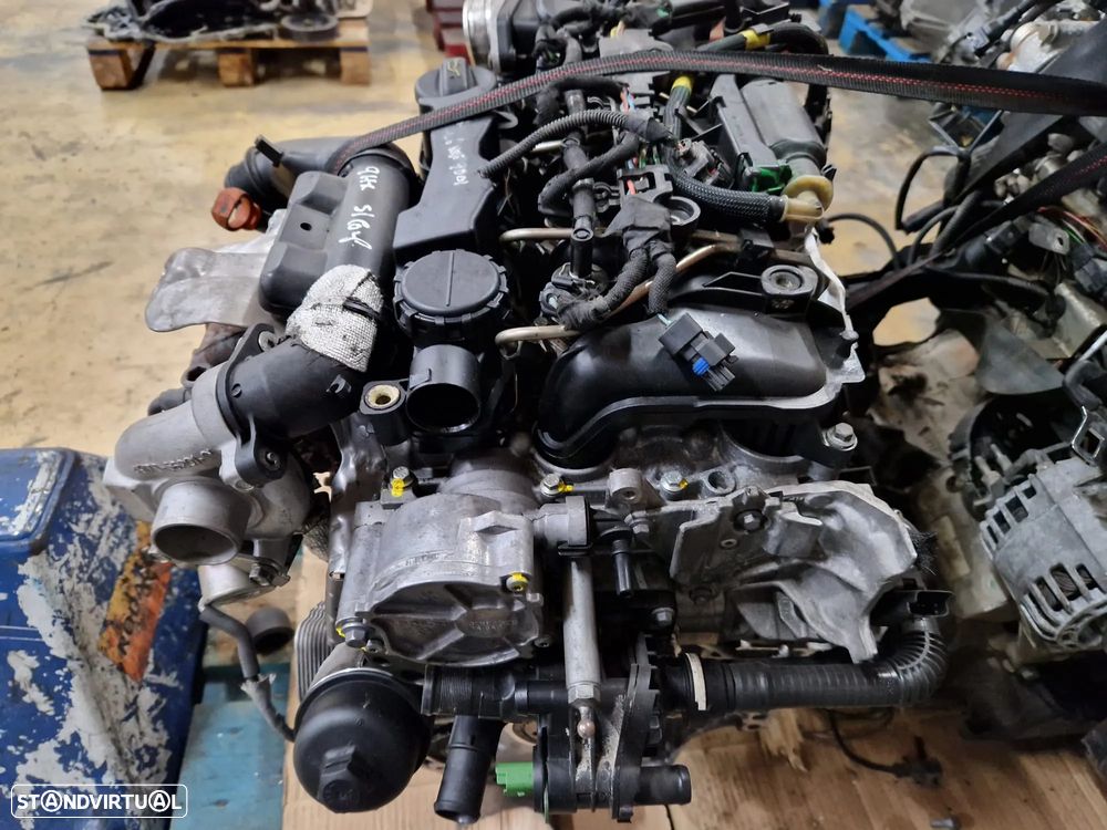 Motor usado para peças 9HX PEUGEOT 307 1.6 HDI 90CV CITROEN 9HZ 9H01 9H02 - 3