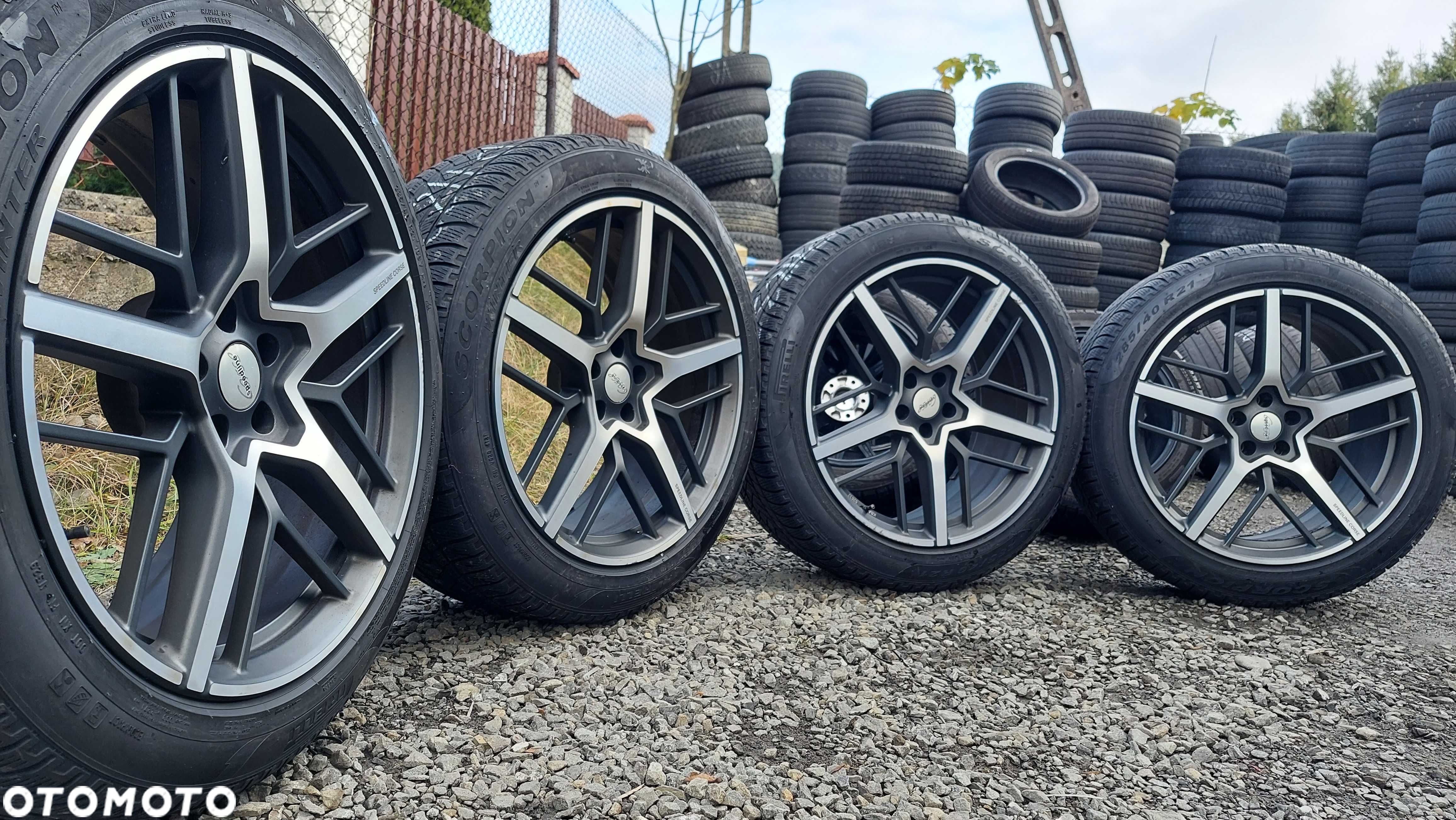 Kola 21 cali AUDI Q5 Q8 Q7 SQ7 SQ8 Mercedes VW BMW ET 20 opony 285/45 - 1