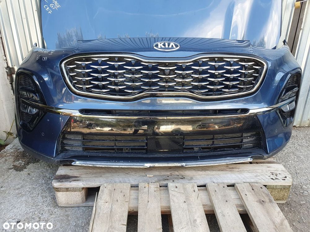 KIA SPORTAGE IV GT ZDERZAK MASKA 2X BŁOTNIK 2X LAMPA CB7 - 9