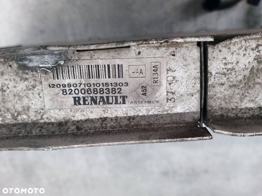 CHŁODNICA WODY KLIMATYZACJI RENAULT CLIO III 8200688382 1.2 16V - 2