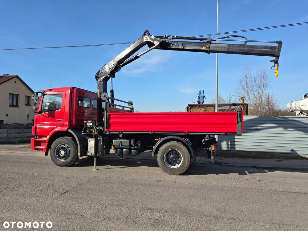 Mercedes-Benz AXOR 1824 // HIAB 122 HDS DŹWIG ŻURAW // NOWY KIPER WYWROTKA 3str // NOWE UDT W CENIE // MOŻLIWY ROTATOR WIDŁY CHWYTAK CZERPAK - 5