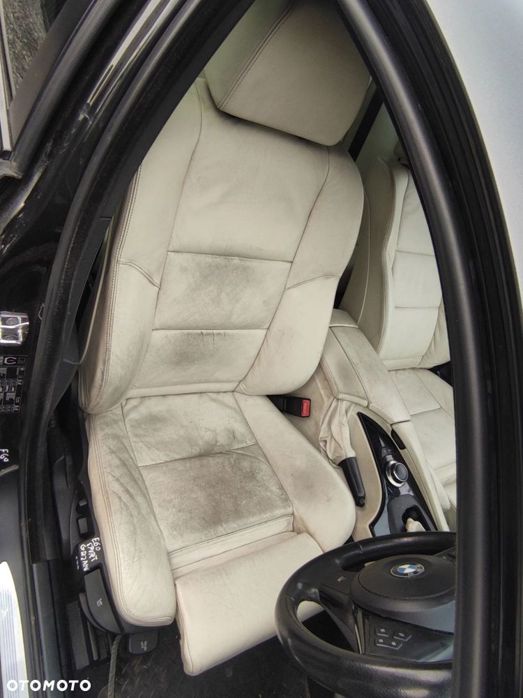 FOTEL PRAWY PRZÓD PRZEDNI SPORT SKÓRA MATA GRZANIA GRZEWCZA BMW E60 E61 - 1