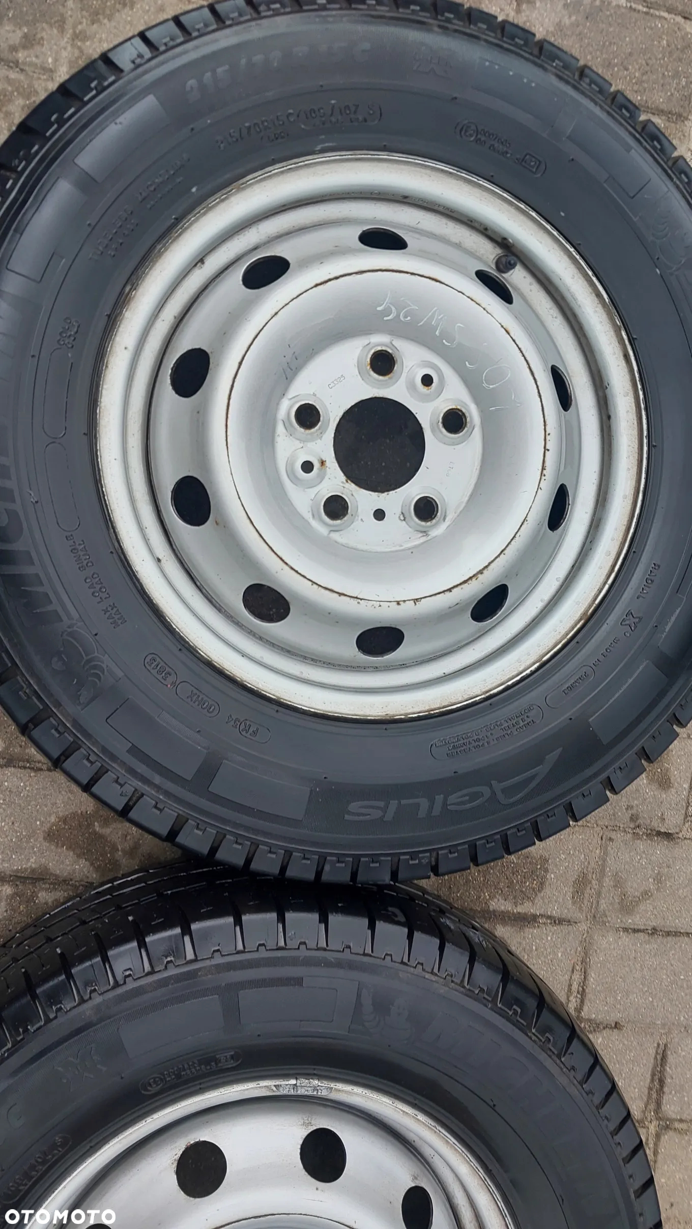 Komplet kol letnich 215/70r15c FIAT 15cali 5x118 ET68 6J FIAT DUCATO BOXER JUMPER 1374096080 - 5