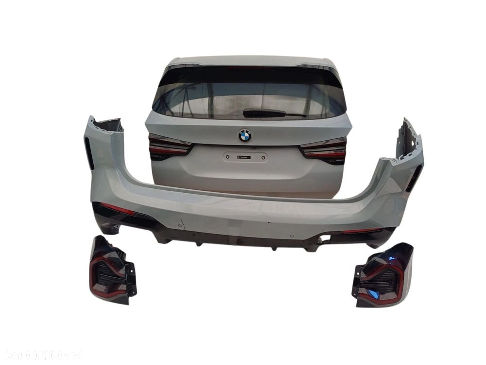 Kompletny zestaw tylnej części nadwozia BMW X3 G01 LCI X3 C4P Brooklyn grau metallic - 5