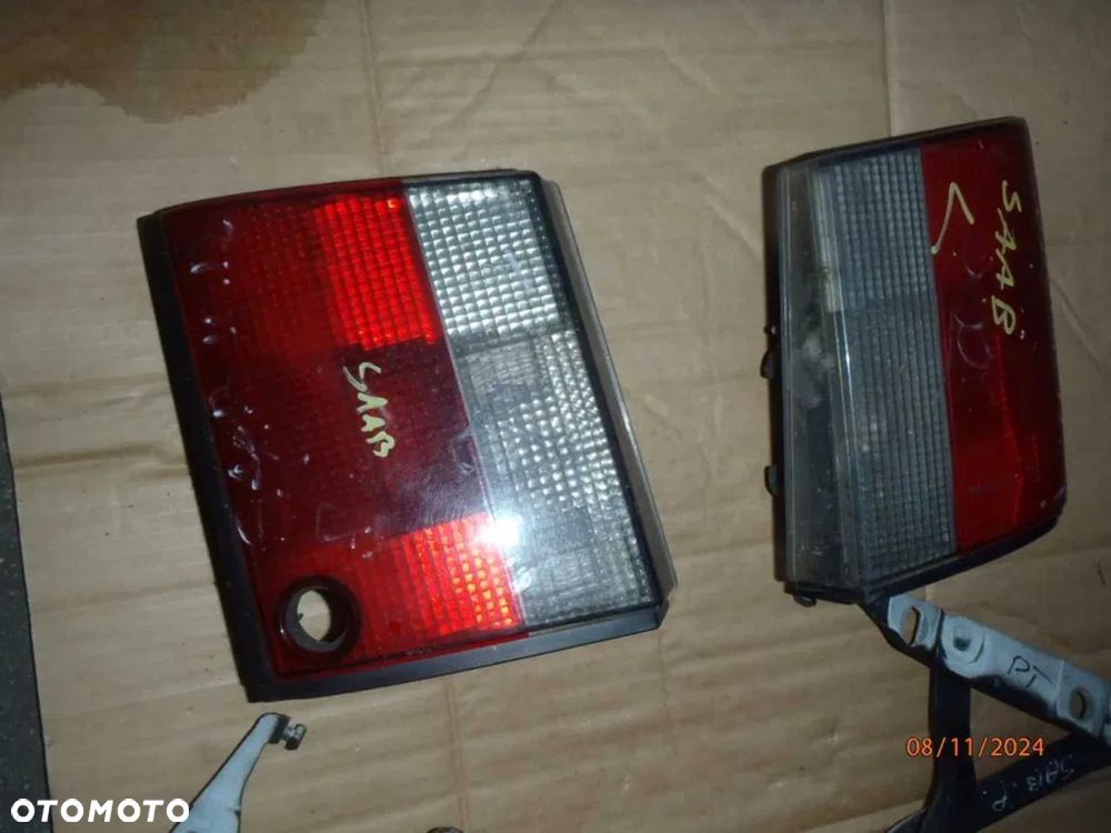lampa tył tylna zawias wiązka przelotka tylnej klapy saab 900 cabrio - 7