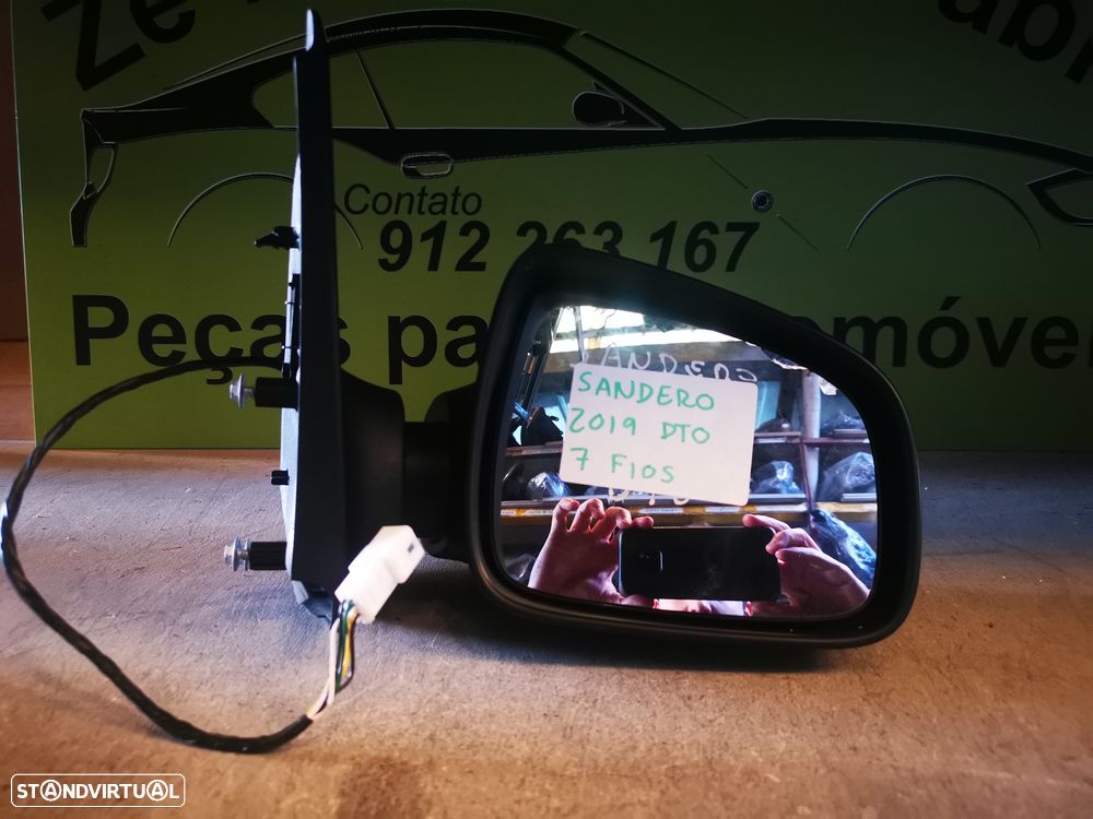 DACIA SANDERO II RETROVISOR DIREITO - ER197 - 3