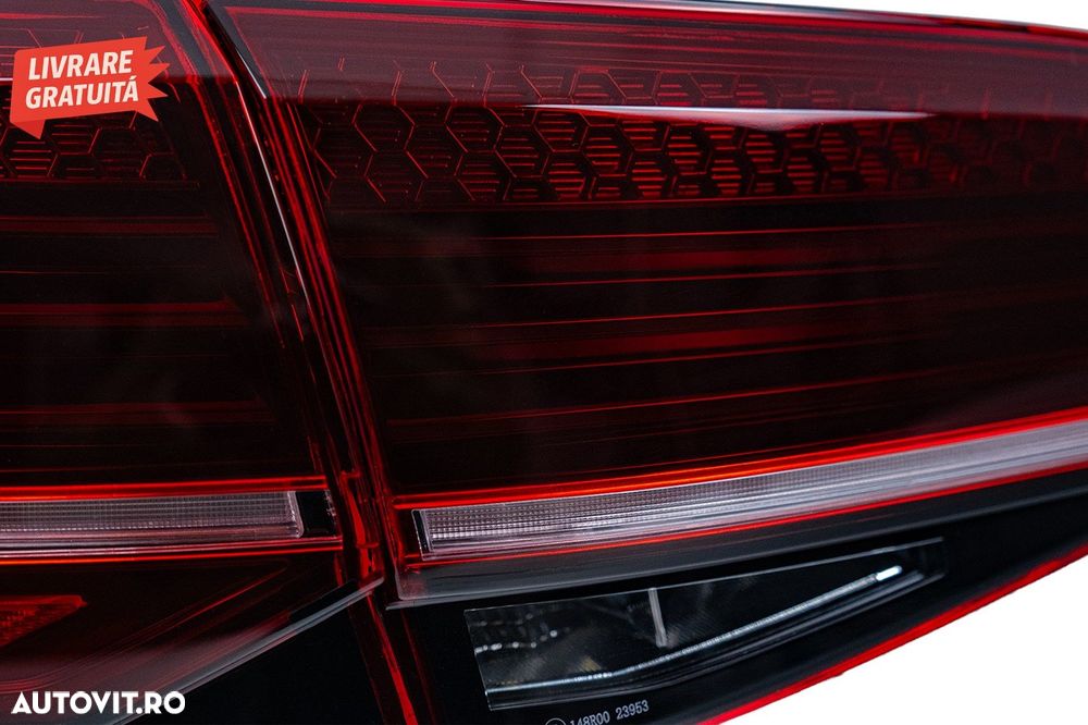 Stopuri Full LED VW Golf 7 & 7.5 VII (2013-2019) Laser Look Dinamic Secvential- livrare gratuita - 6