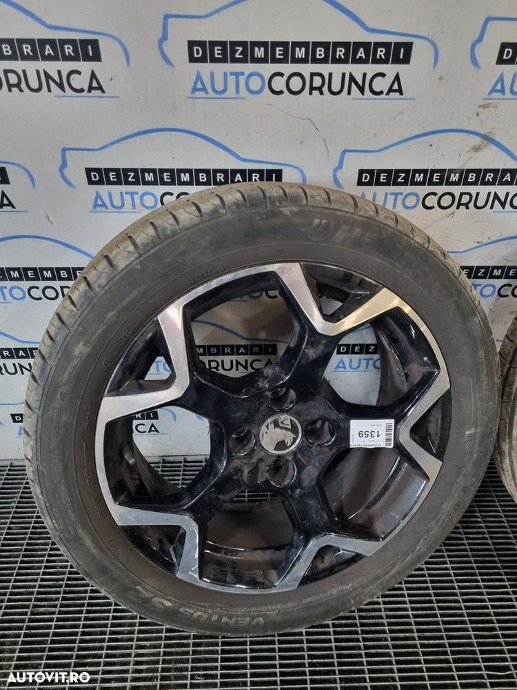 Jante aliaj Opel Crossland Facelift 2020 - 2025 (1359) R17 Cu anvelope(215/50R17) Et20 ... - 6