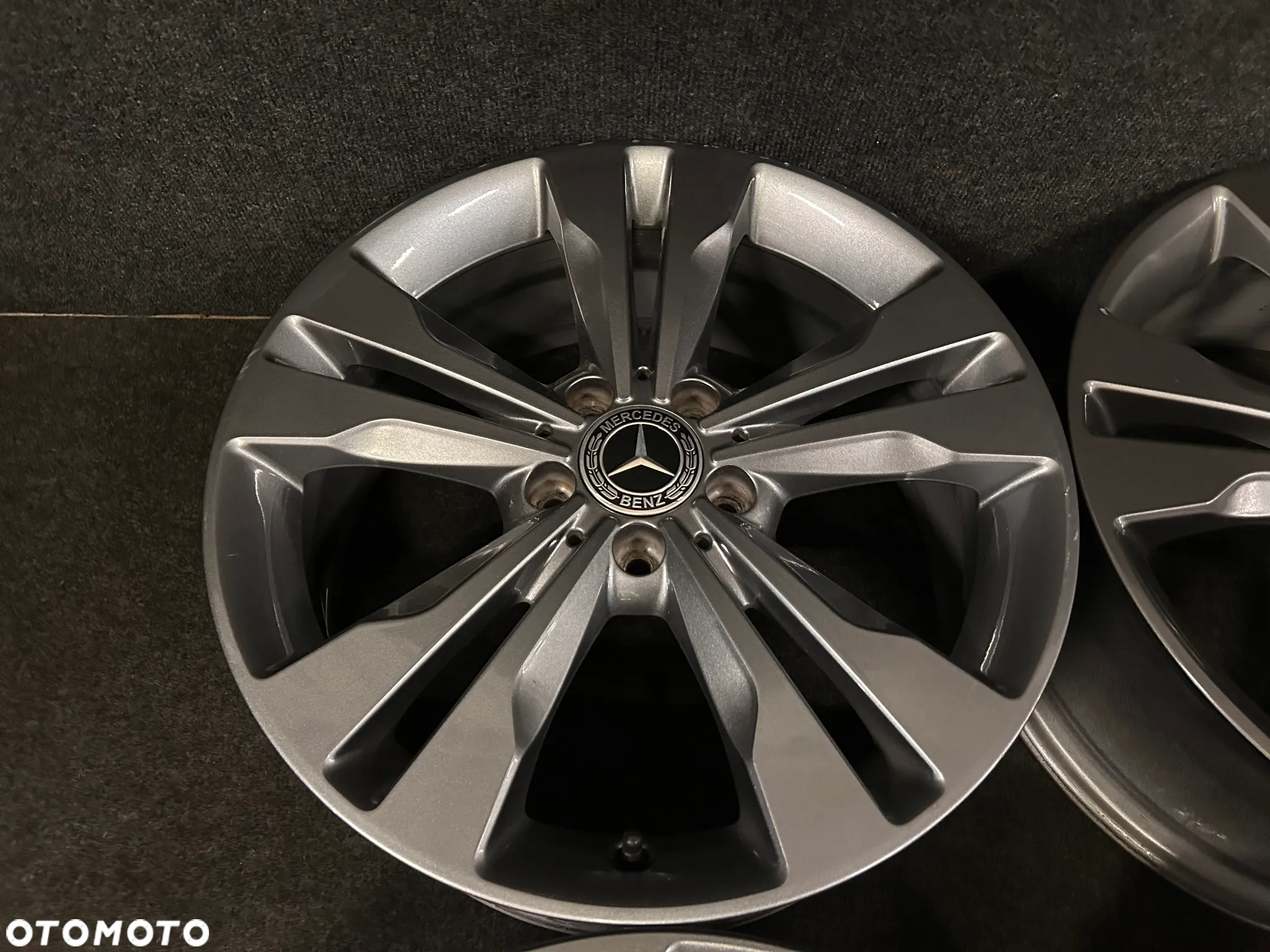 Alufelgi Mercedes A-Klasa W176, B-Klasa W246, CLA 18 cali 5x112 4szt. Ładne! - 7