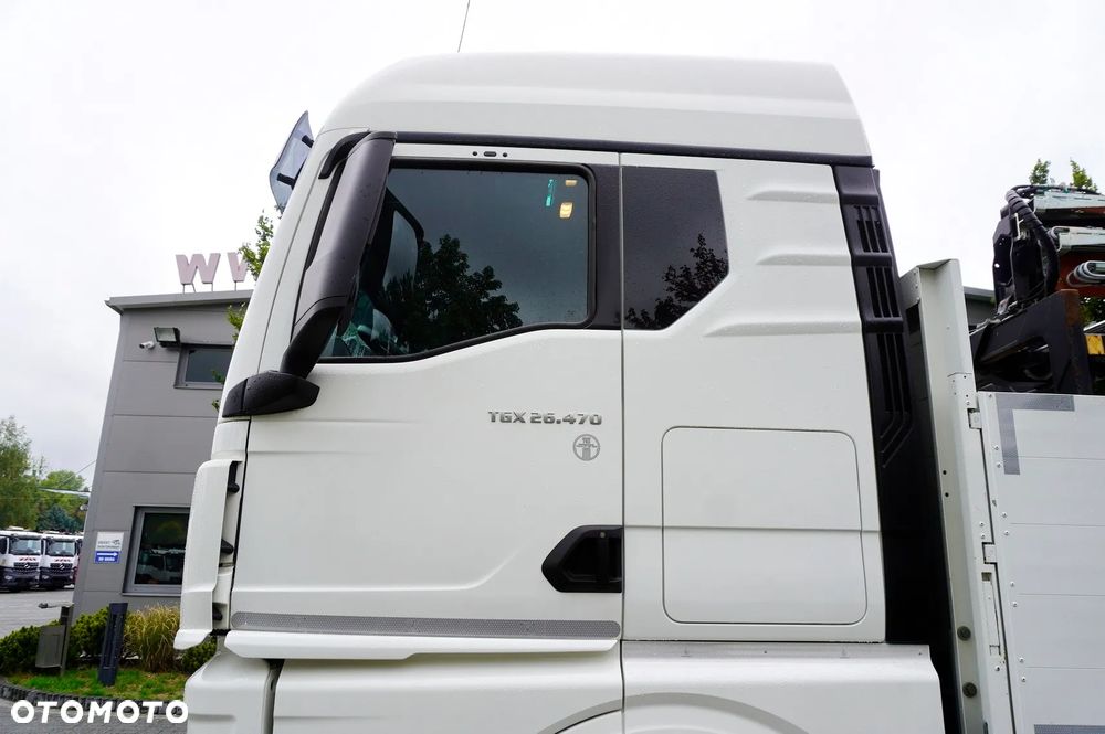 MAN TGX 26.470 6x2-4 / 30 tys. km!!! / HDS Atlas 170.2vb-a12 / oś skrętna_262620 - 18
