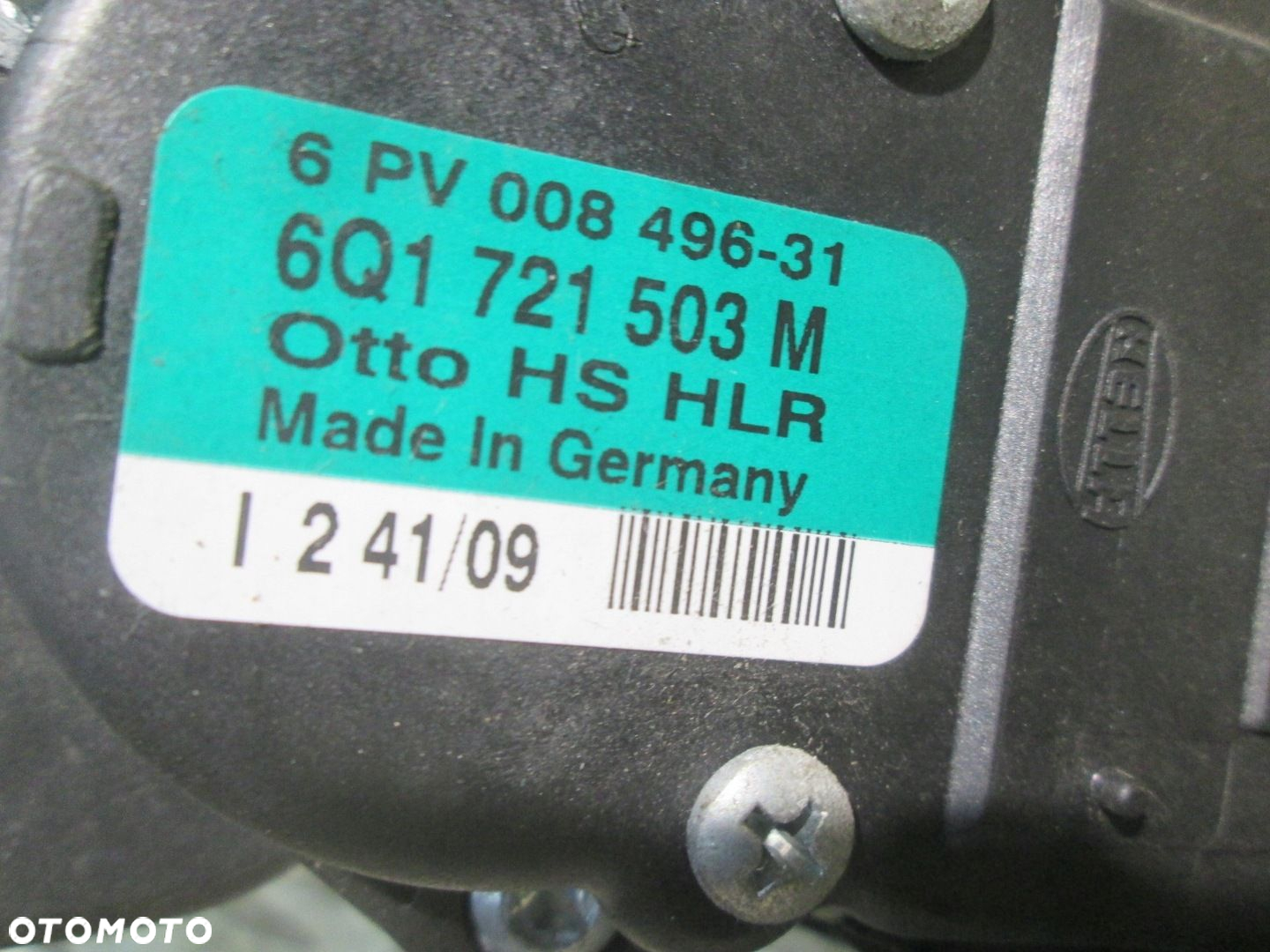 SEAT IBIZA IV PEDAŁ GAZU POTENCJOMETR 6Q1721503M - 4