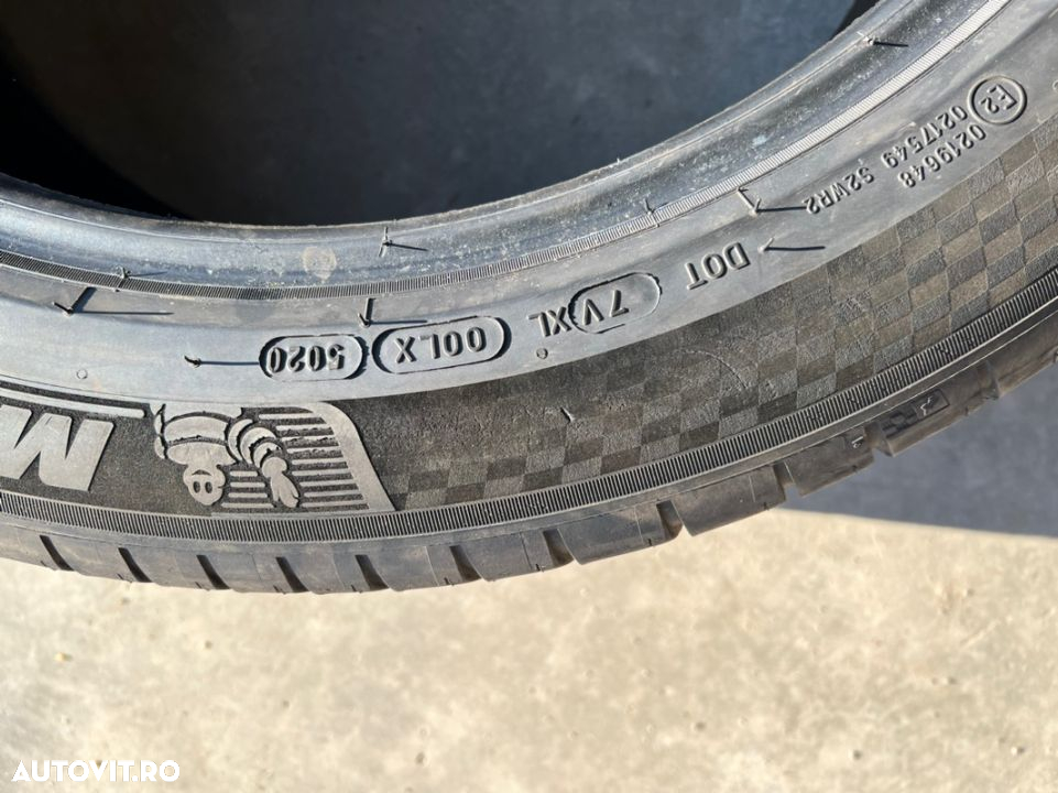 vând 2 anvelope 265/45/21 Michelin de vară ca noi - 6