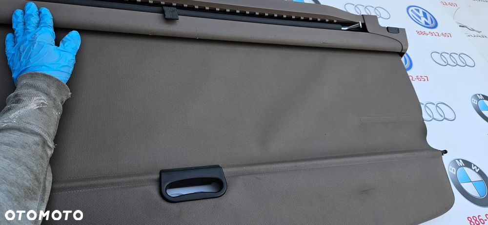 BMW 5 E61 Kombi Roleta kolor jasny brązowy - 12