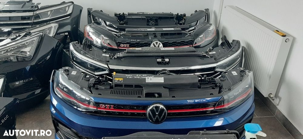 Fata completa polo GTI ,bară fata,bara sp,stop,far led,Trager complet - 3