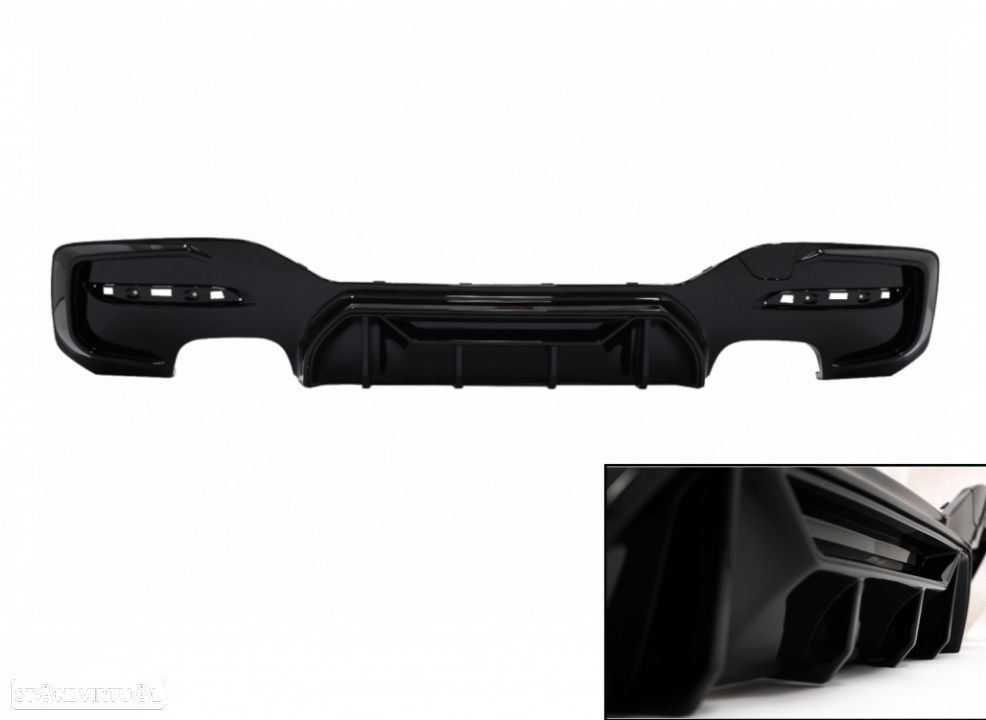 Difusor Bmw Série 1 F20 F21 (2015 a 2019) Performance - 1