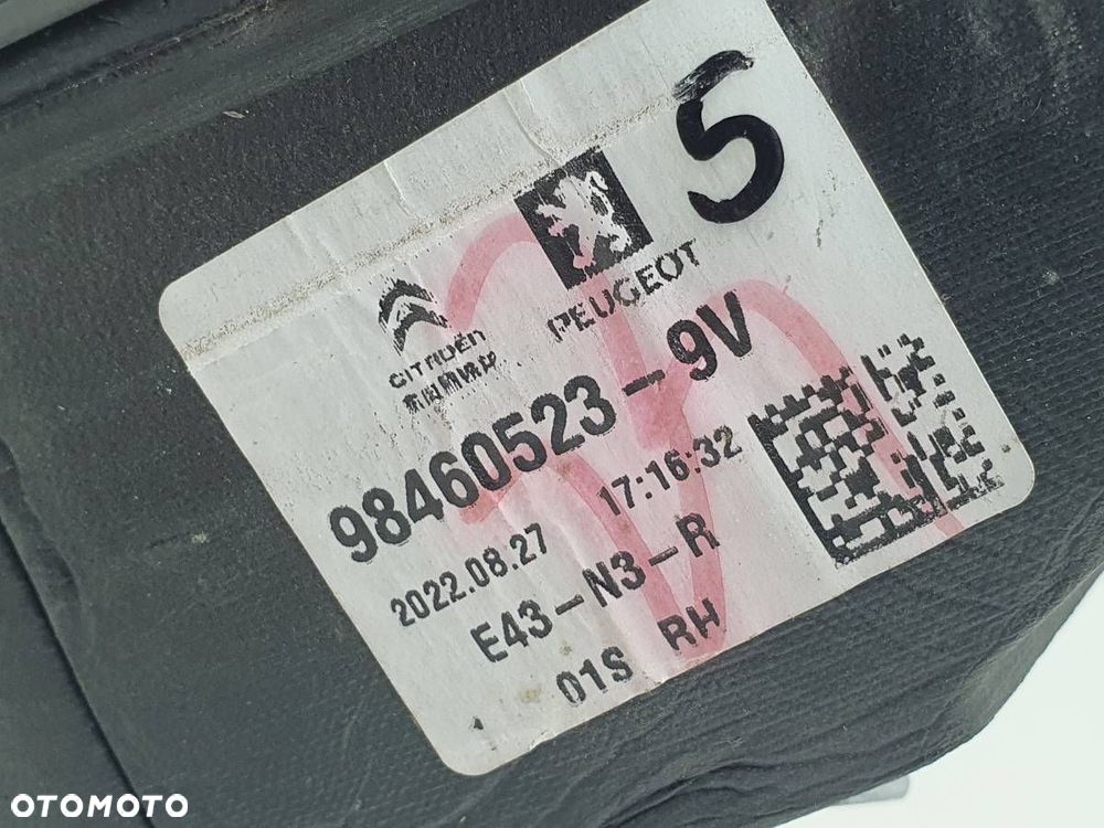 LUSTERKO PRAWE ELEKTRYCZNE KIERUNKOWSKAZ BLIS CITROEN C5 X EU 12 PIN - 6