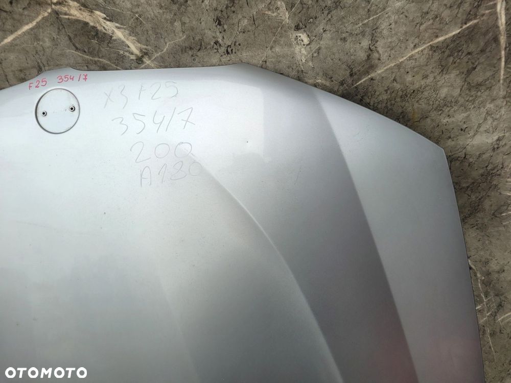 MASKA POKRYWA SILNIKA BMW X3 F25 354 TITANSILBER A180 - 3
