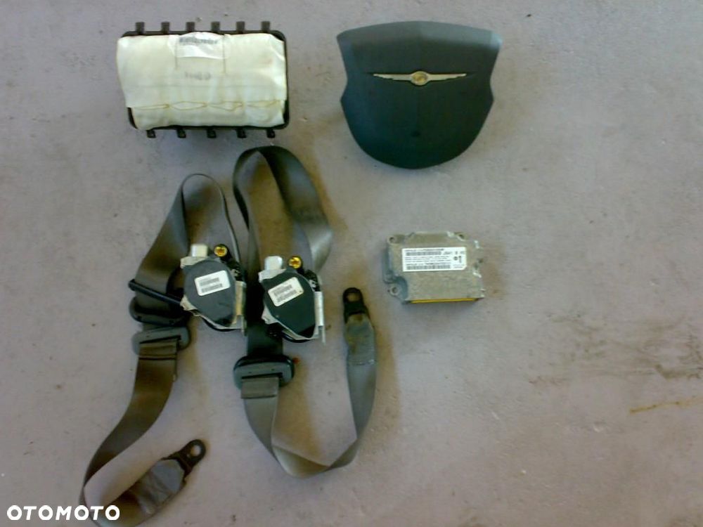 chrysler sebring 07 13 poduszki poduszka pasy kpl - 1