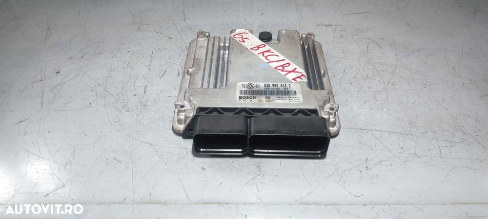 Ecu volkswagen vw golf 5 2.0 BKC BXE cod 038906016R - 1