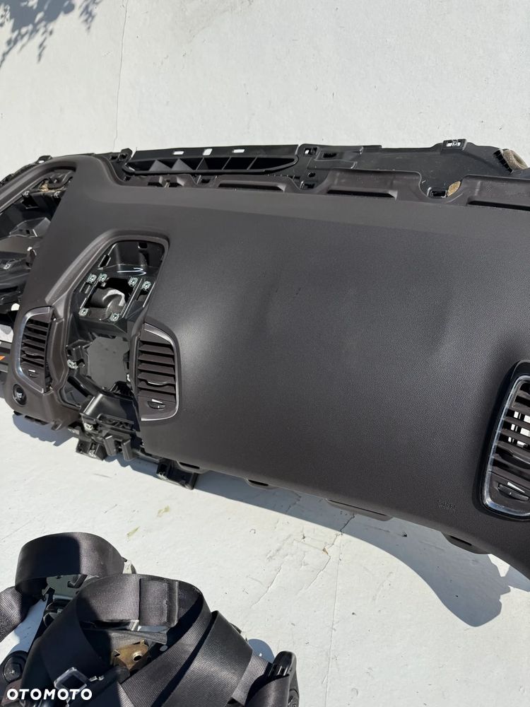 RENAULT ESPACE V DESKA KONSOLA KOKPIT PODUSZKI AIRBAG PASY ORYGINAŁ - 6