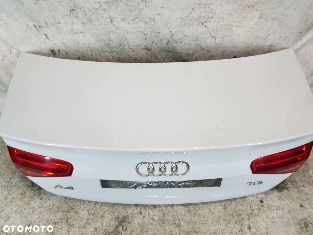 klapa bagażnika tył audi a4 b8 lift sedan kod ls9r - 7