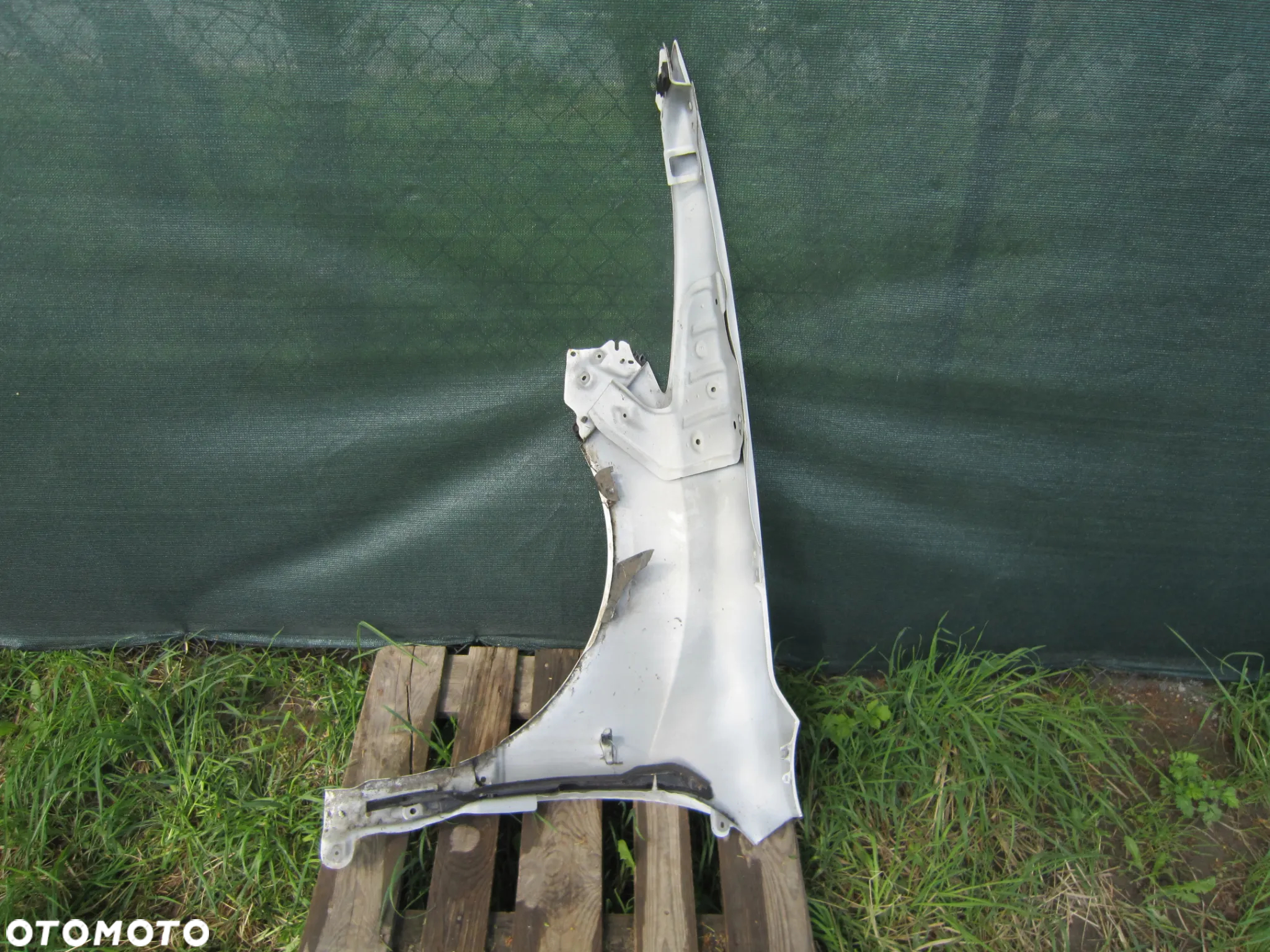 Błotnik przód przedni prawy Mazda 6 II GH Biała Perła - 9
